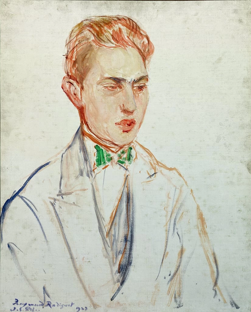 Studio per un ritratto di Raymond Radiguet (1902 - 23) 1923, Musee des Beaux, Arts, Rourn
